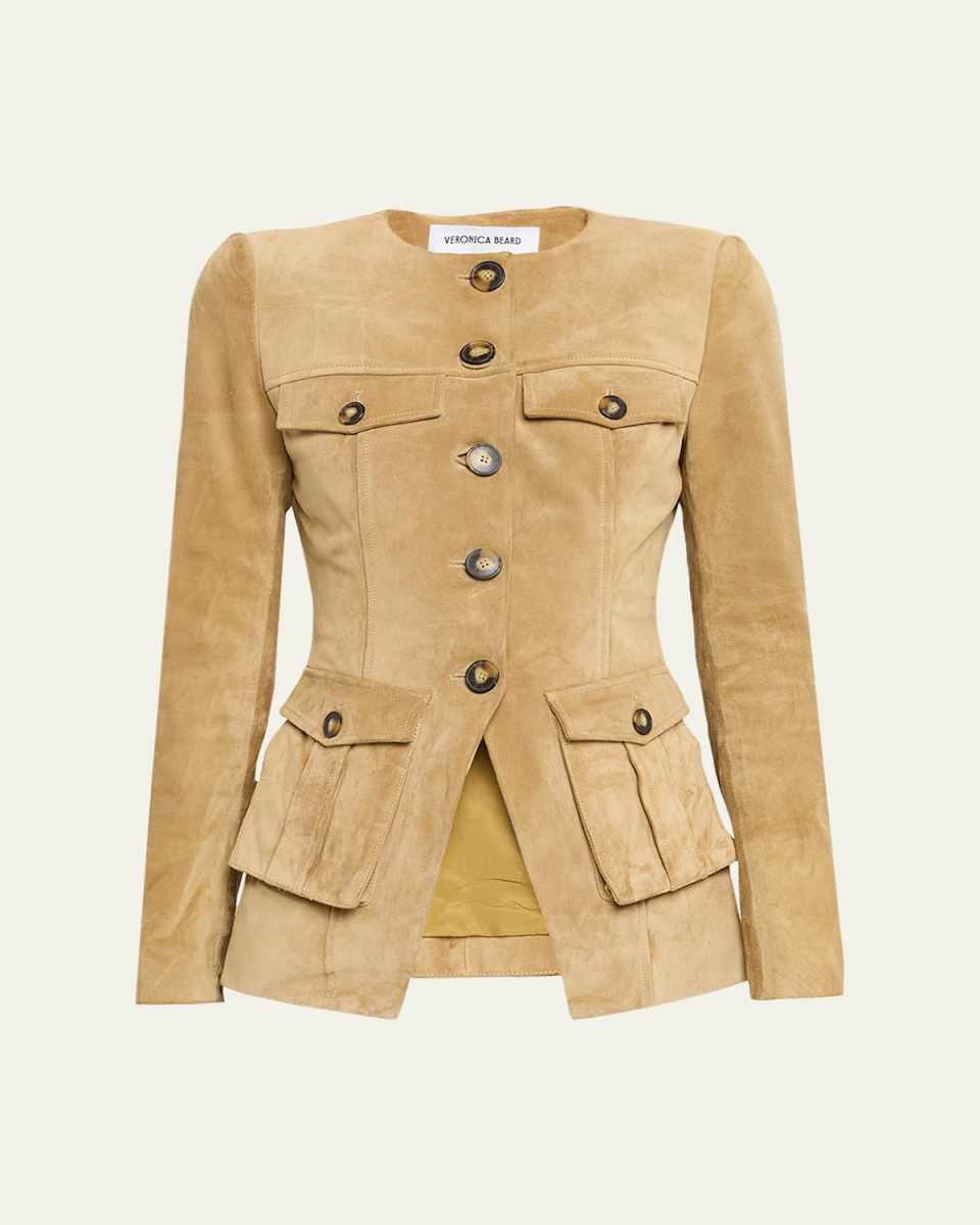 Orrin Suede Cargo Jacket